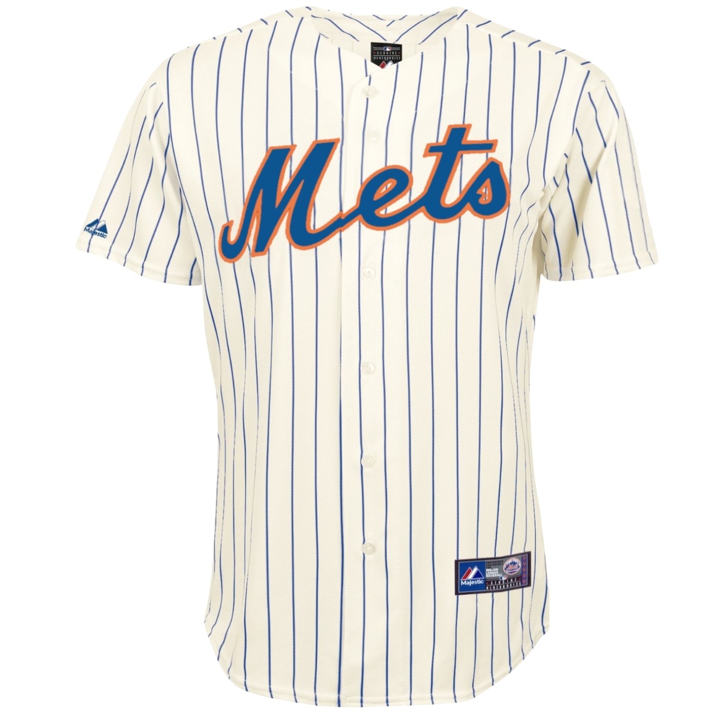 Maillot de Baseball MLB New York Mets Home Majestic
