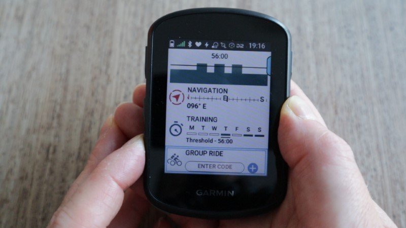 ממשק משתמש Edge 540