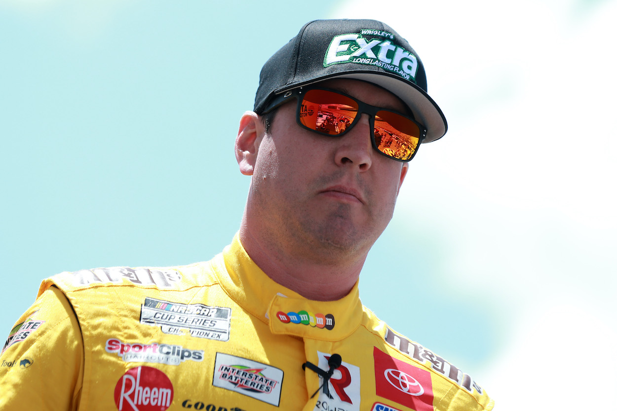 Angry Kyle Busch Goes Ballistic at Darlington Aggressively Drives