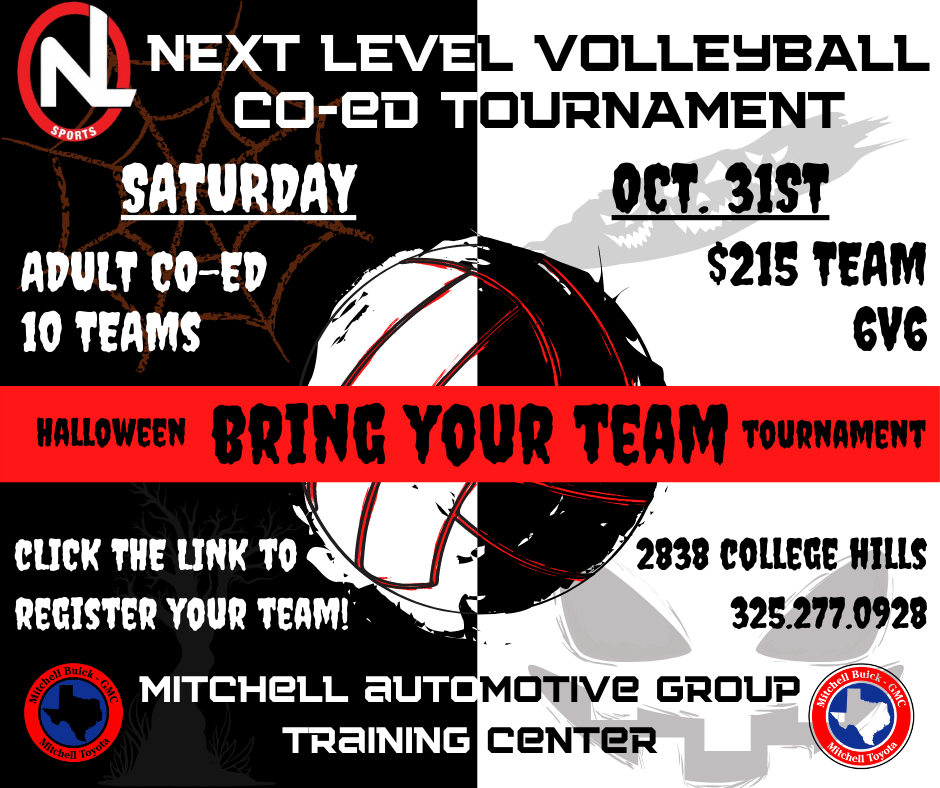 Halloween Coed Volleyball Tournament Sports Next Level