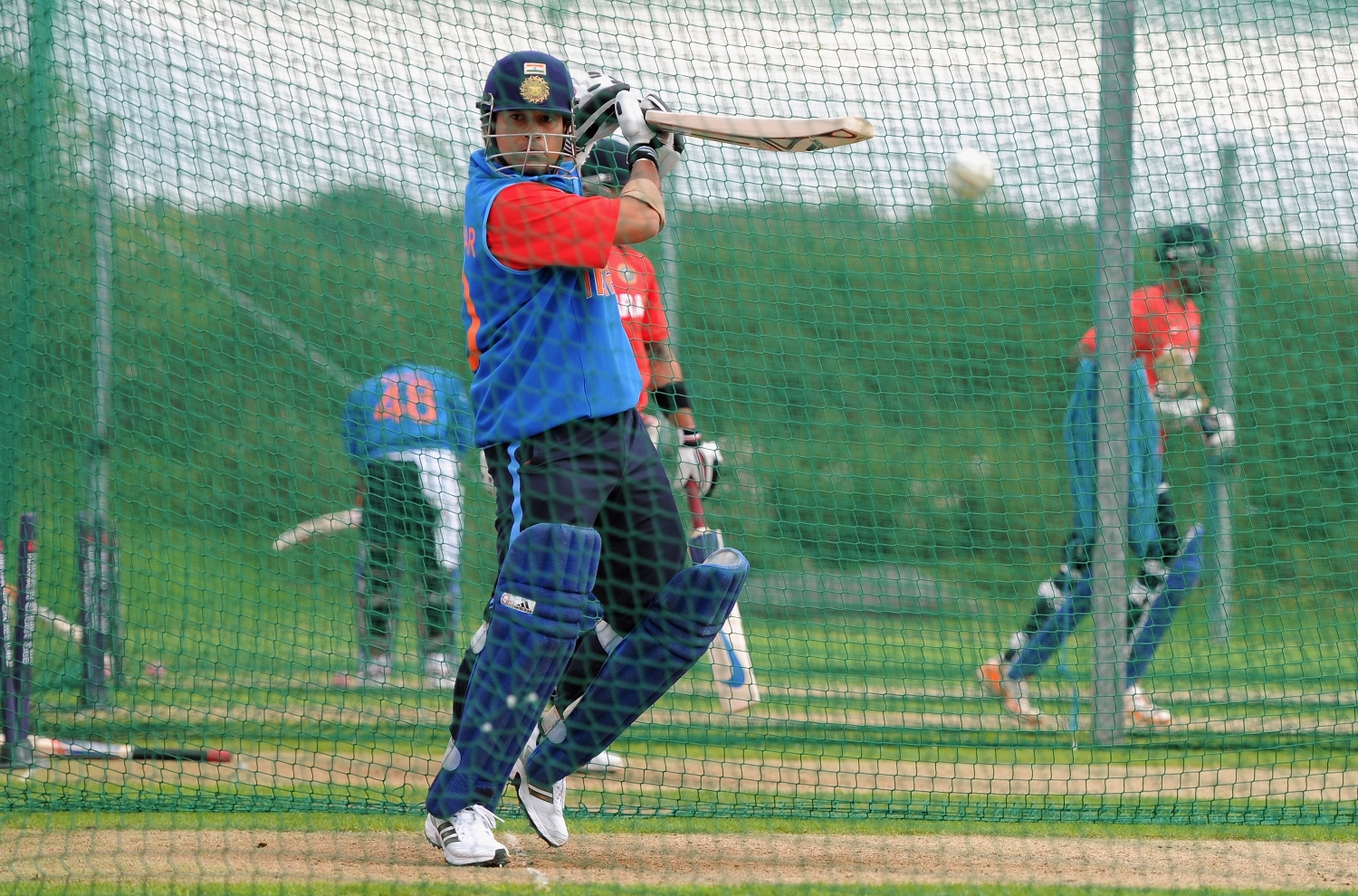 Twitter erupts as Sachin Tendulkar is back in the nets Twitter erupts as Sachin Tendulkar is back in the nets