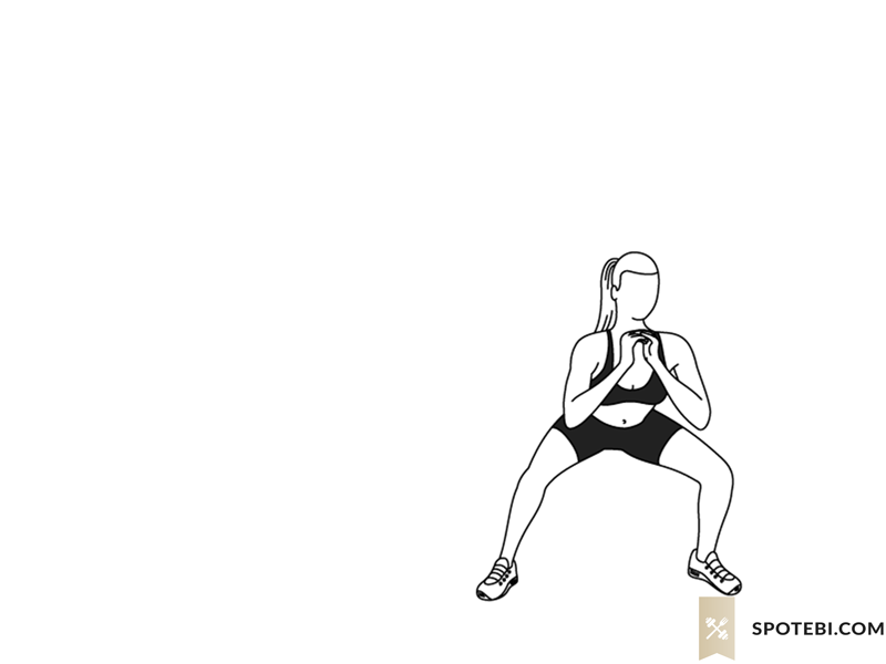 Side To Side Squats Illustrated Exercise Guide