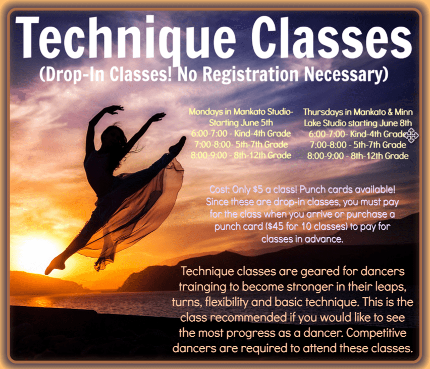 techniqueclasses Spotlight Dance Company