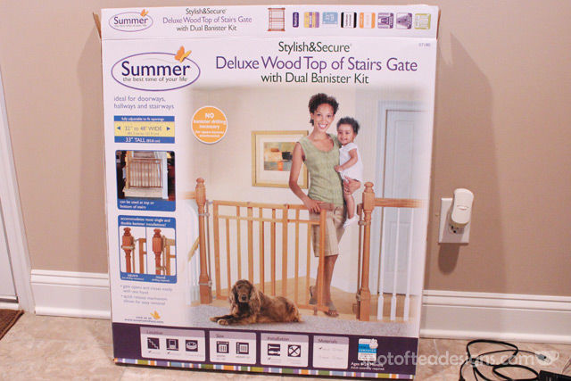 Baby Proofing Installing The Gate Spot Of Tea Designs