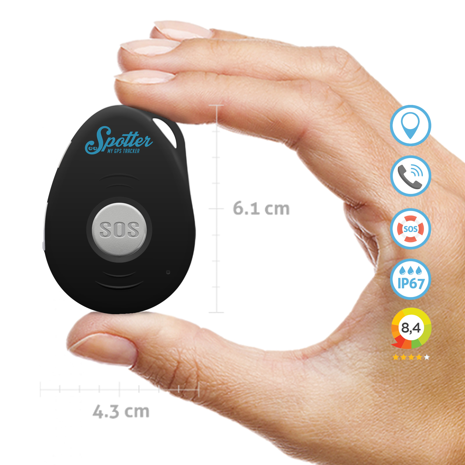 Spotter® GPS tracker. Weet waar alles is. Veilig Nederlands merk