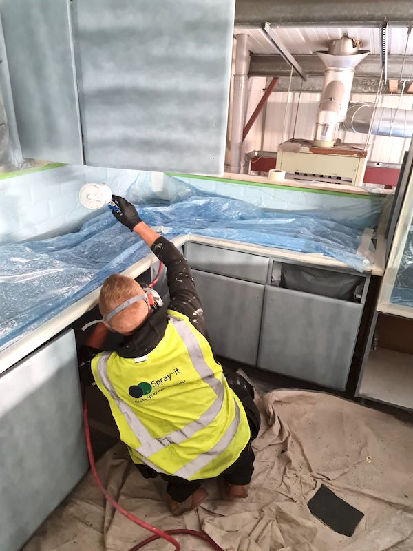 uPVC, Kitchen & Furniture Spraying Courses in Ashton, Tameside