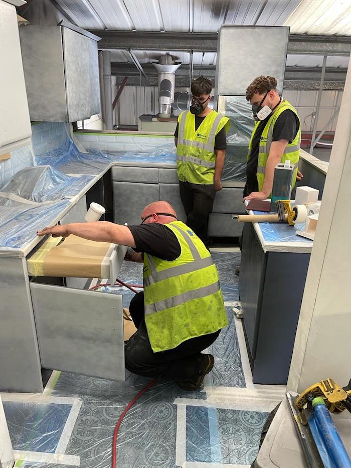 uPVC, Kitchen & Furniture Spraying Courses Spray It Training Centre