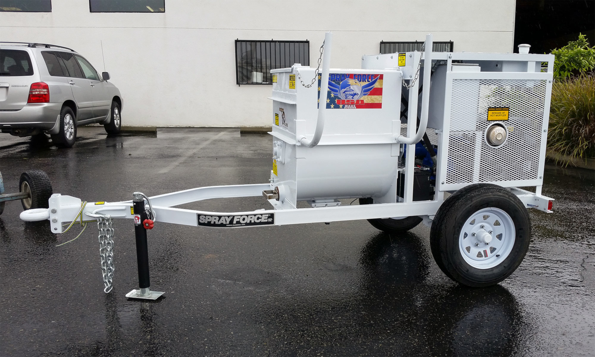 Hydraulic Drywall Applicator J. Glover Desert Lynx Spray Force USA