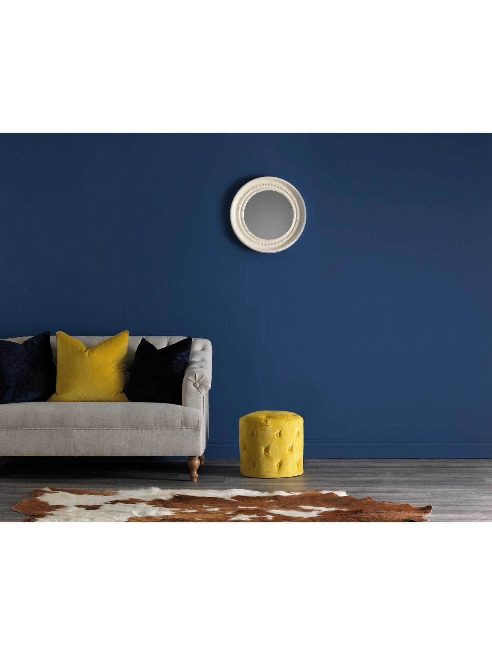 RustOleum Chalky Wall Paint Ink Blue Matt 125ml Sprayster