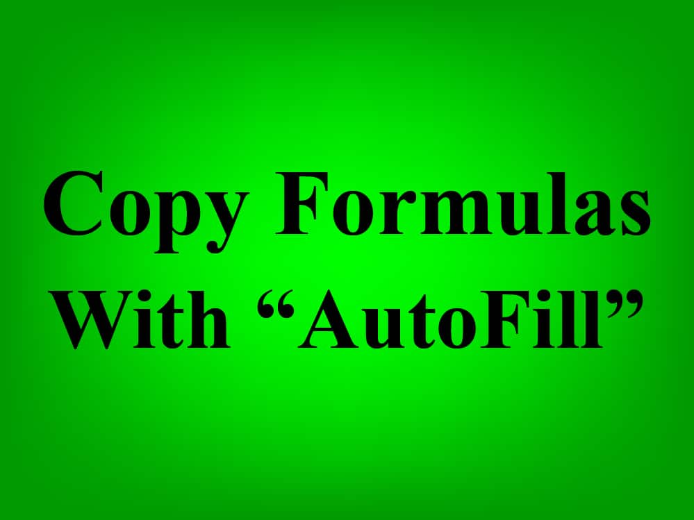 How to copy a formula down an entire column (2 Methods) in Google Sheets