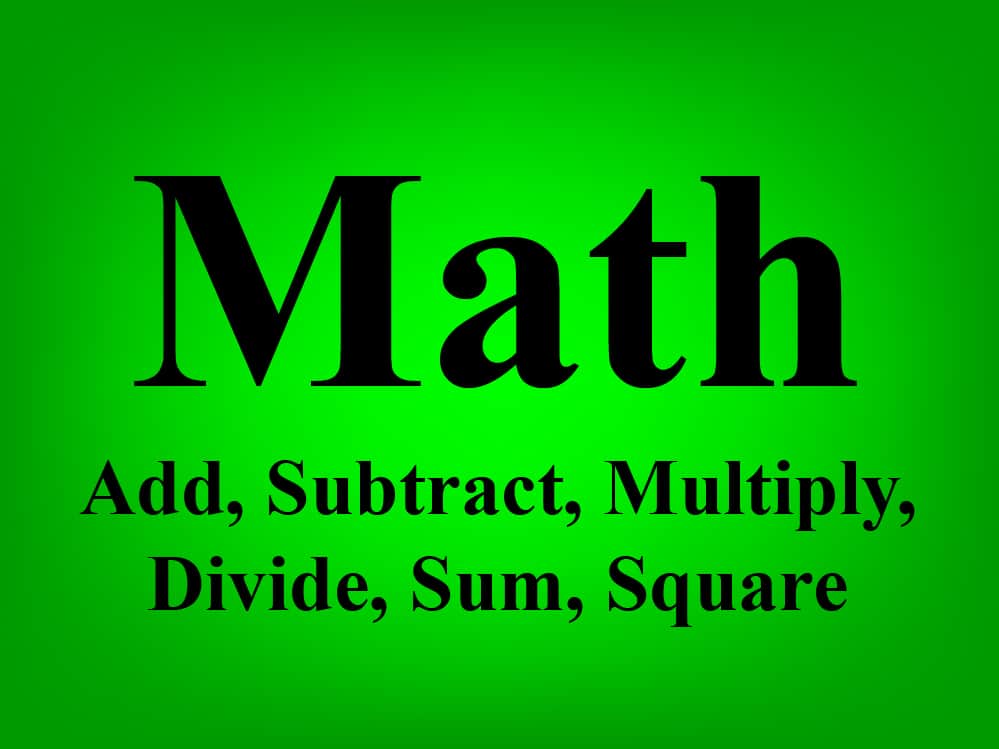 What Does Sum Mean In A Math Equation Tessshebaylo
