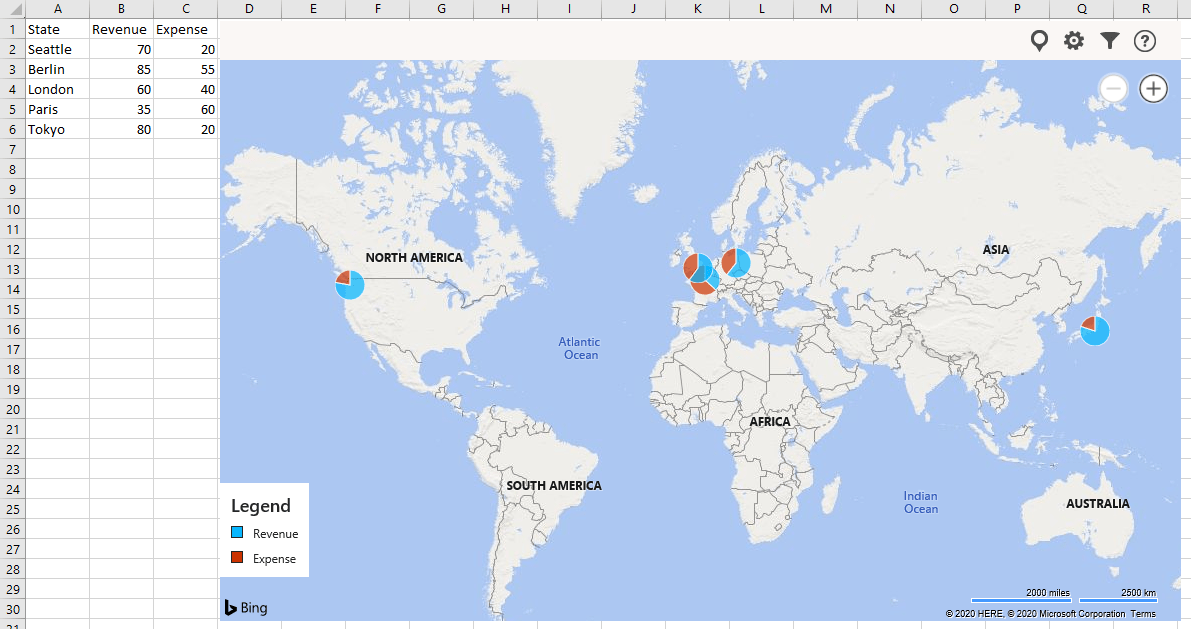 How to embed Bing Maps in Excel How to embed Bing Maps in Excel