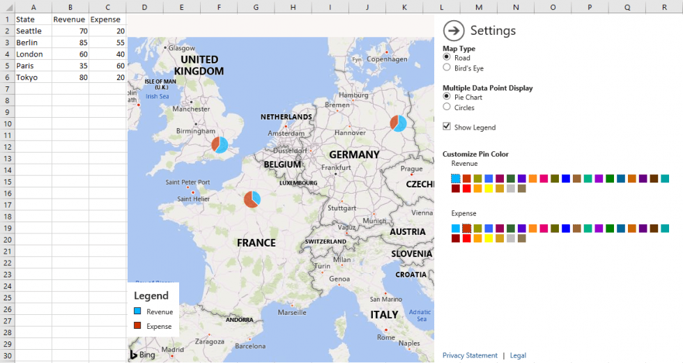 How to embed Bing Maps in Excel How to embed Bing Maps in Excel
