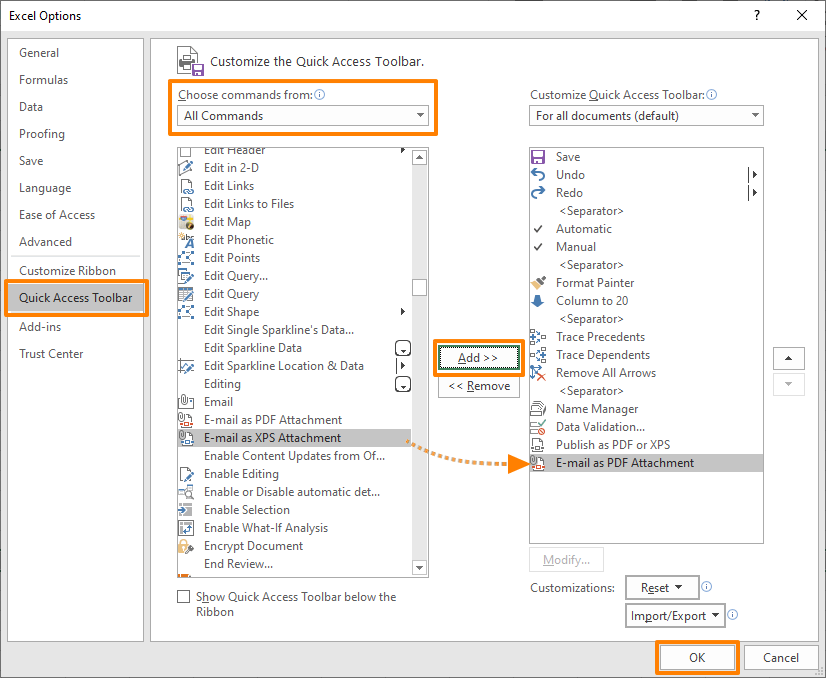 How to convert Excel into PDF using 4 different methods