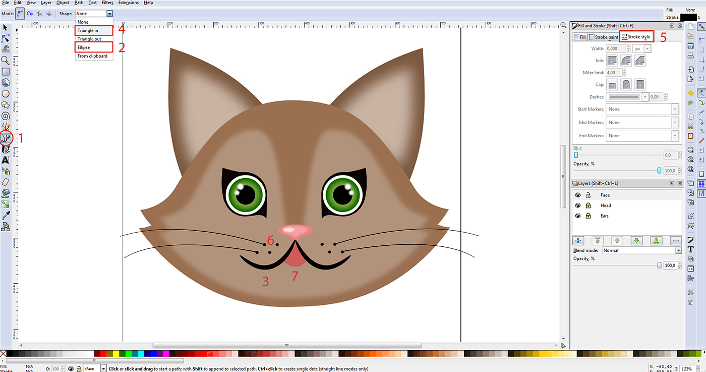 Tutorial Vector Graphics with Inkscape