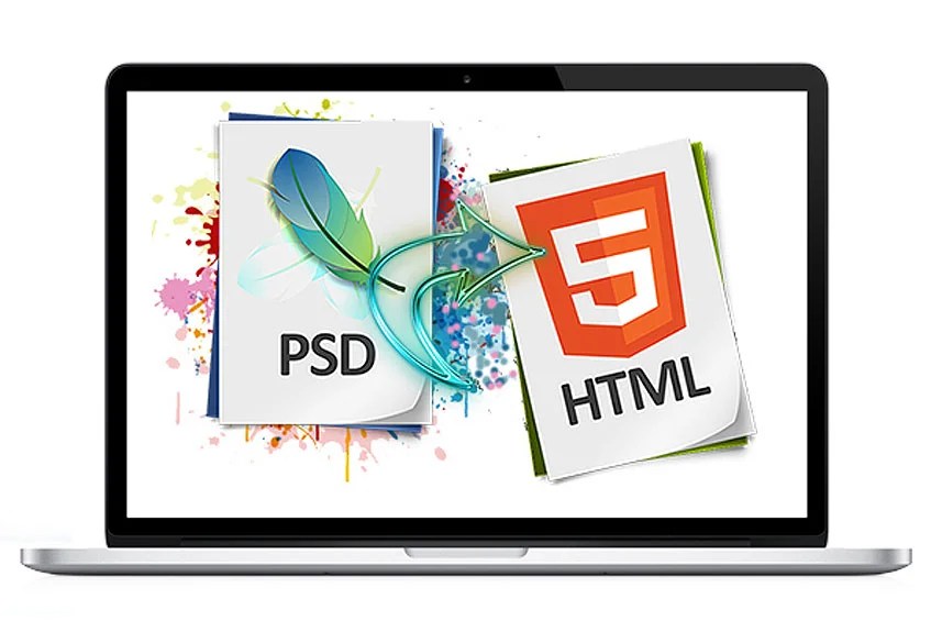PSD To HTML Conversion Services Spright