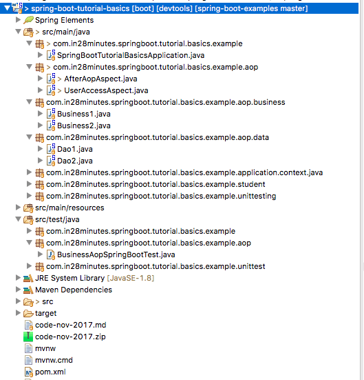 Implementing AOP with Spring Boot and AspectJ Spring Boot Tutorial