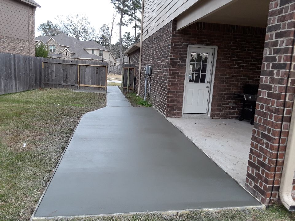 Backyard Patio Extensions Houston Patio Contractors Concrete Patios
