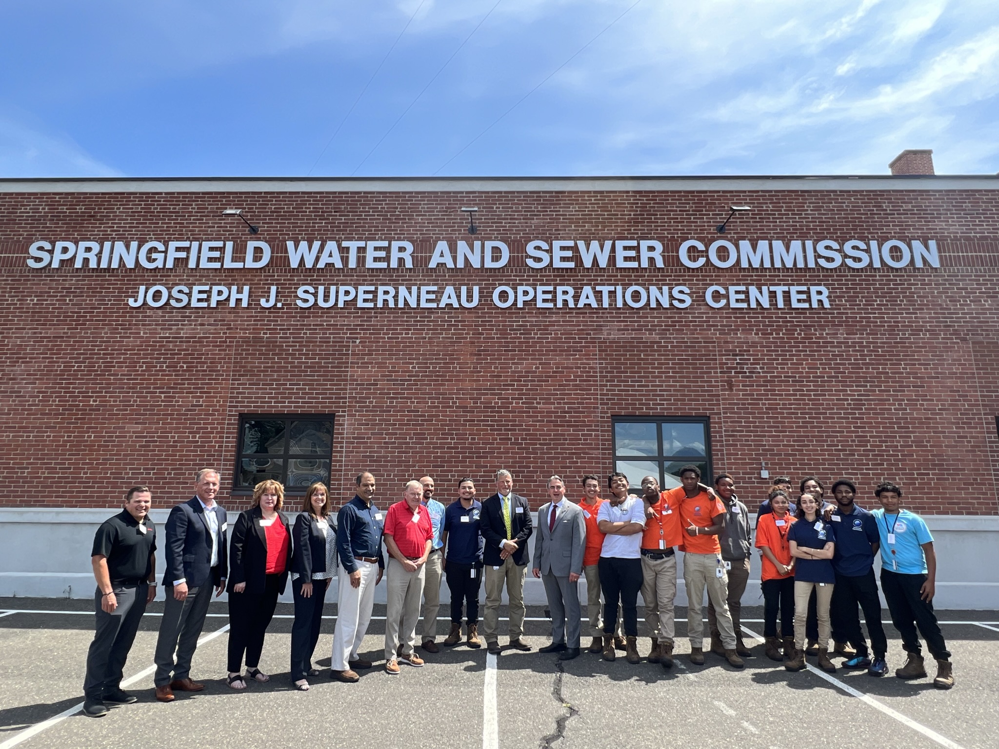 Mayor Sarno joins with Springfield Water and Sewer Commission for