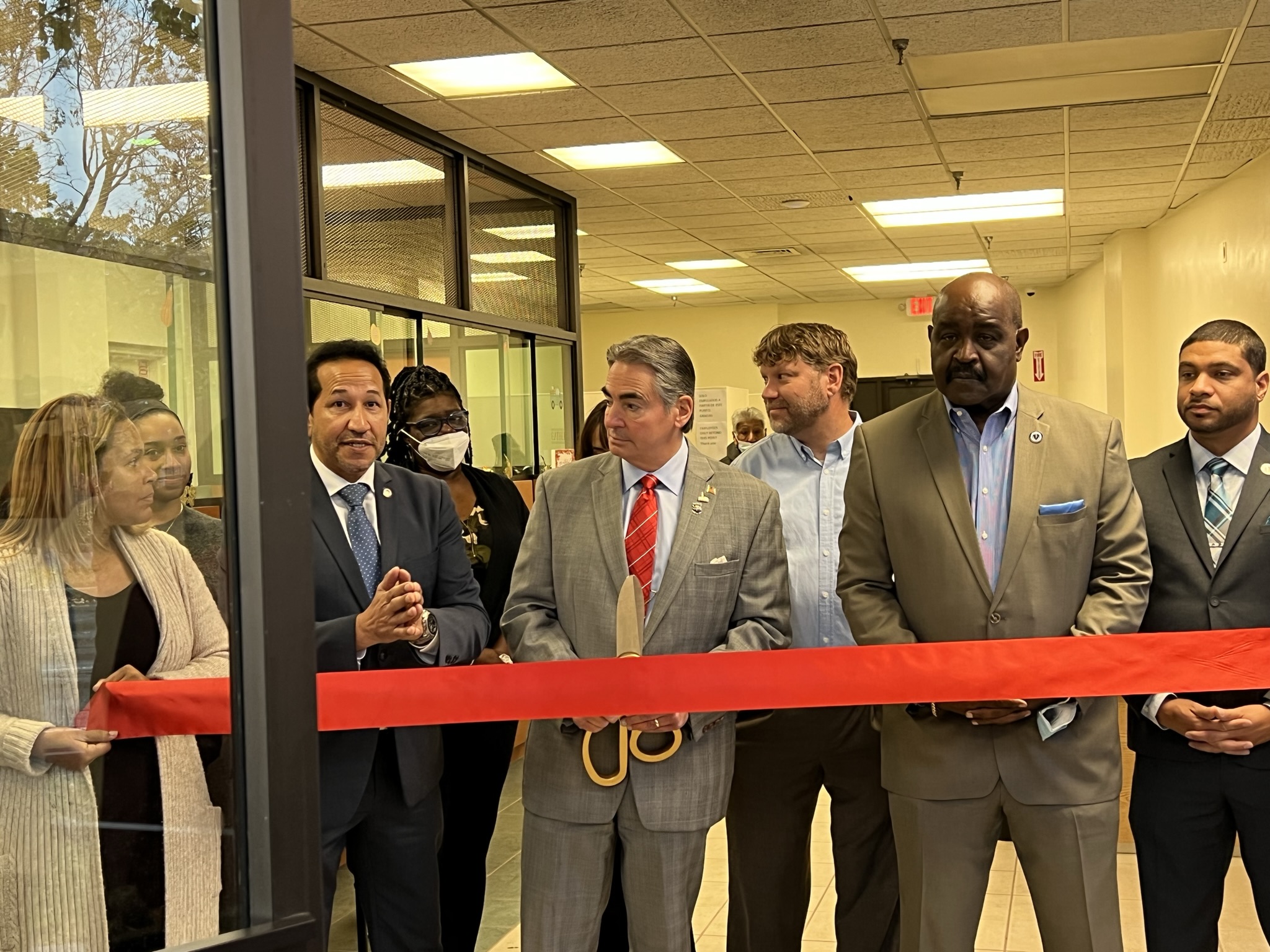 Mayor Sarno and State Officials attend Ribbon Cutting Ceremony for