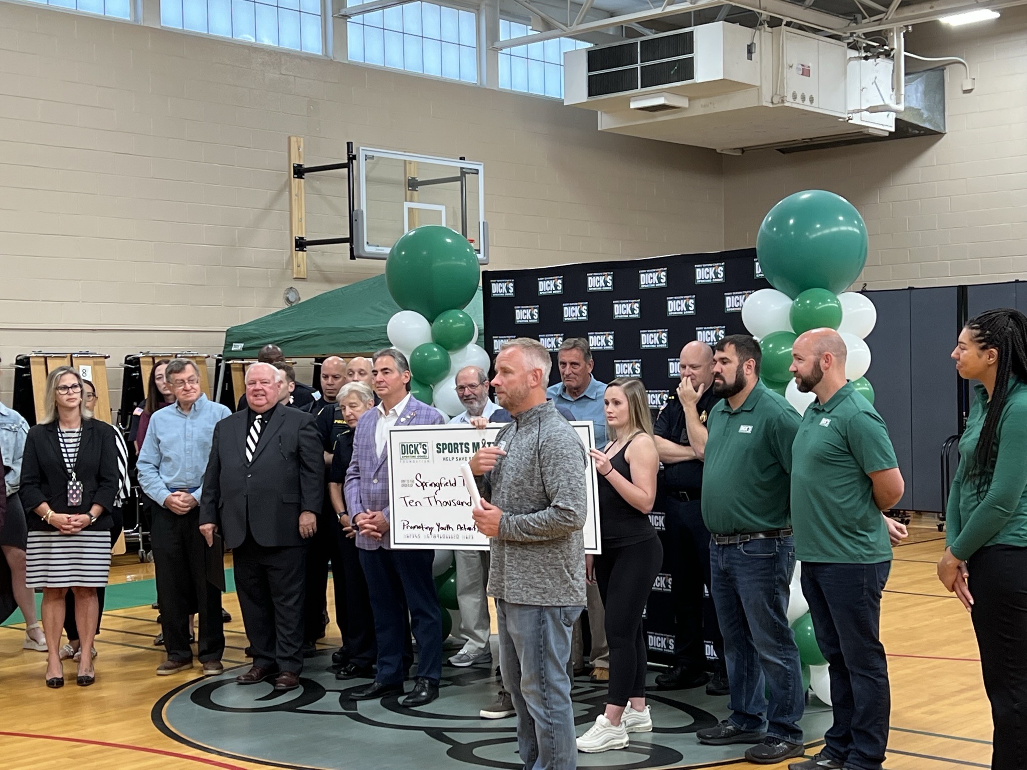 Mayor Sarno, Police Superintendent Clapprood, School Superintendent Warwick join with