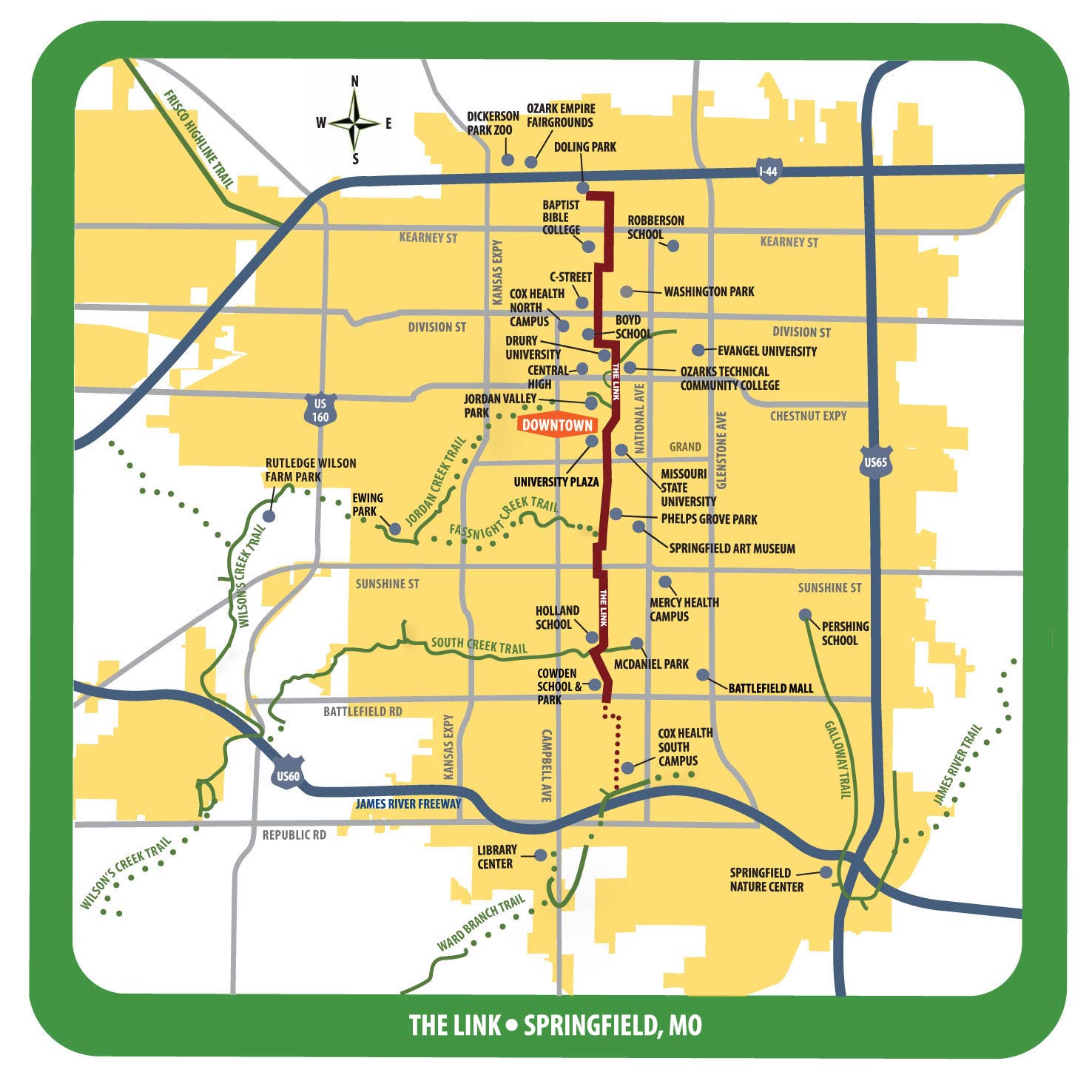 Springfield Mo Bus Routes Examples and Forms
