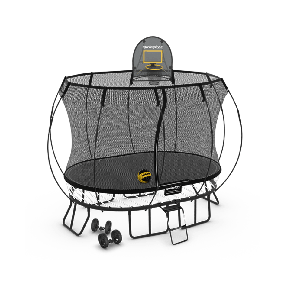 Moving Bundle Trampoline Package Easy Setup Springfree