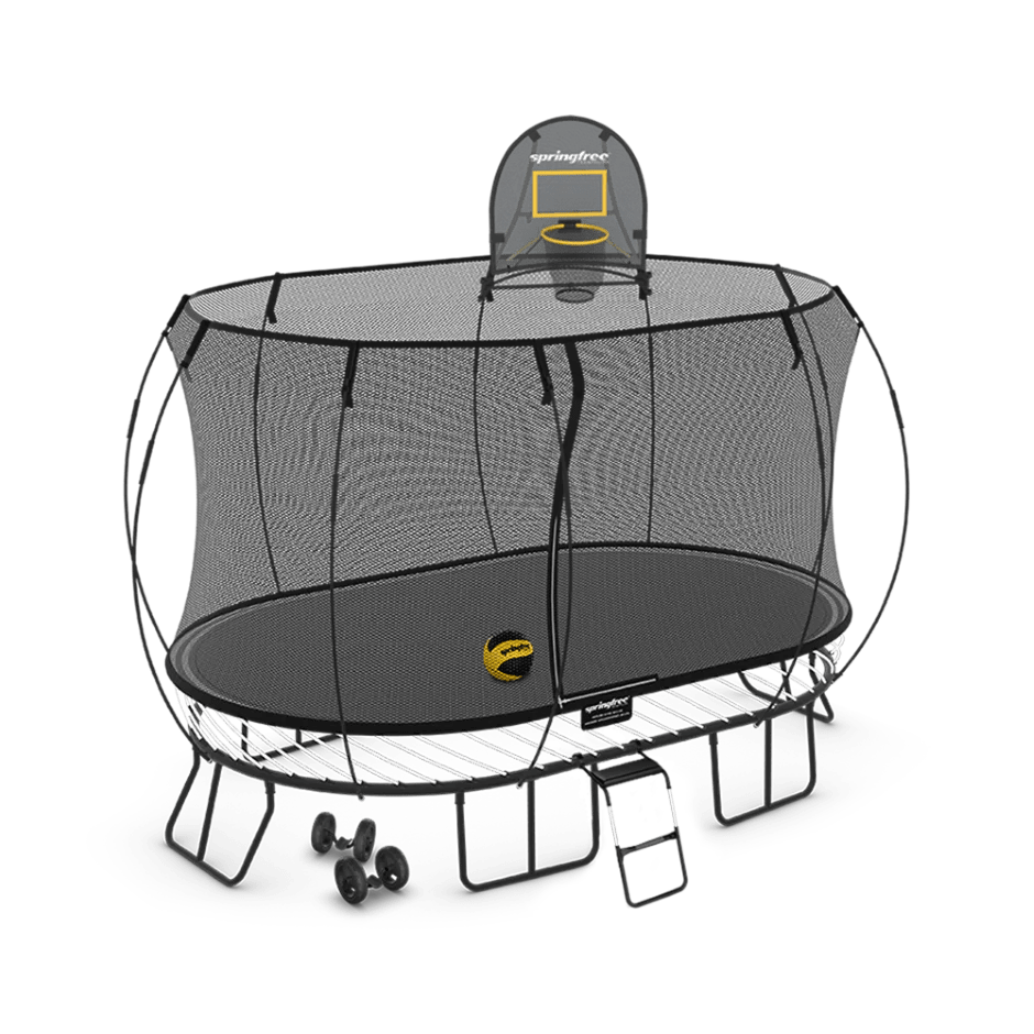 Moving Bundle Trampoline Package Easy Setup Springfree