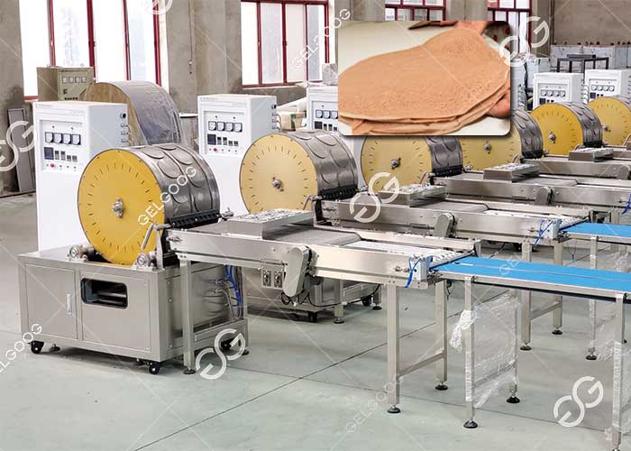 Fully Automatic Injera Making Machine Price 500pcs/h