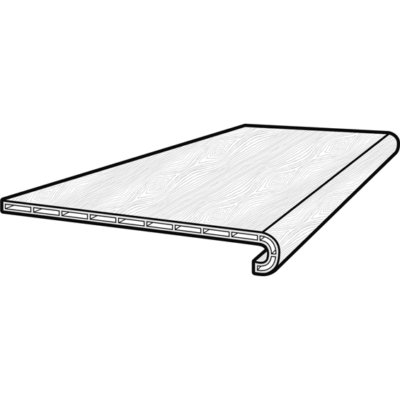 COREtec Plus Enhanced XL Stair Tread Floor Transition Strips Spring