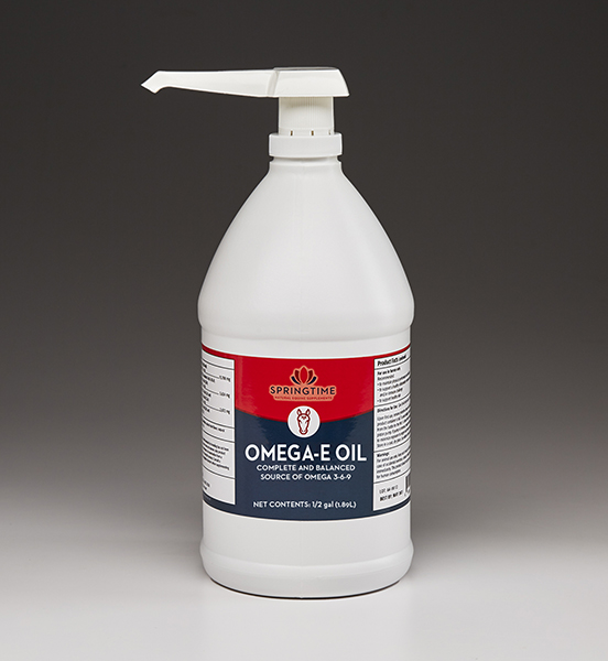 Springtime OmegaE Oil for Horses Natural Horse Supplements