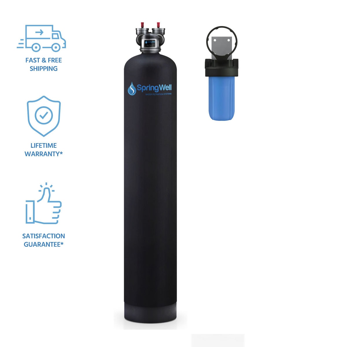 Whole House Water Filter System SpringWell Water Filtration System