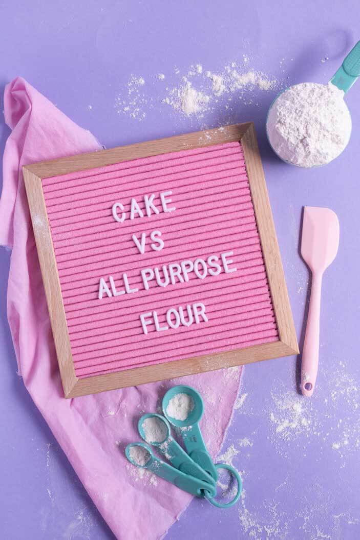 Cake Flour vs. All Purpose Flour Sprinkles For Breakfast
