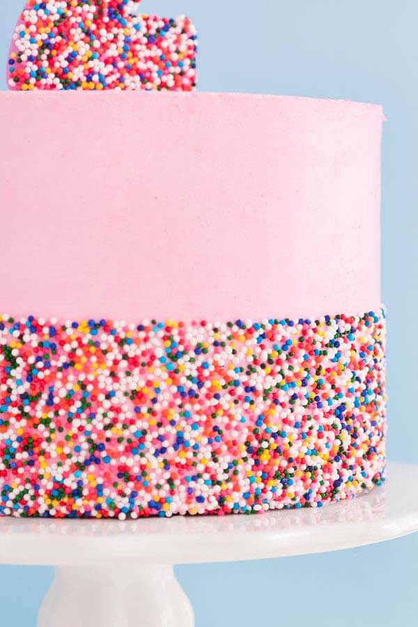 Ultimate DIY Sprinkle Cake Sprinkles For Breakfast