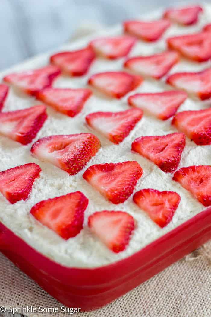Strawberry Icebox Cake Sprinkle Some Sugar