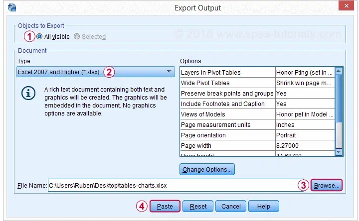 Exportacion datos SPSS conceptos básicos, consejos y trucos SPSS GRATIS