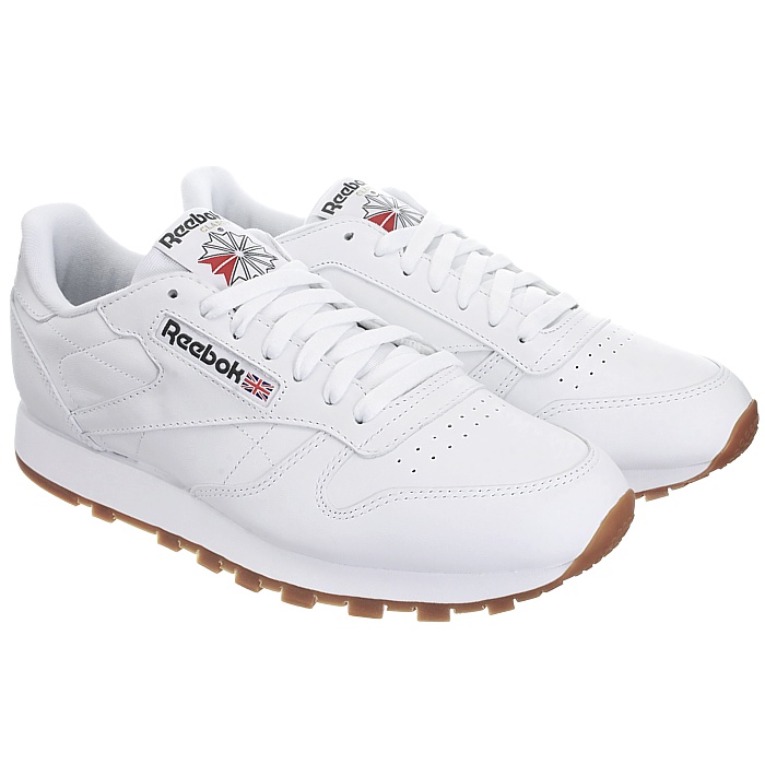Reebok Classic Leather Herren Leder LowTop Sneakers Running Schuhe