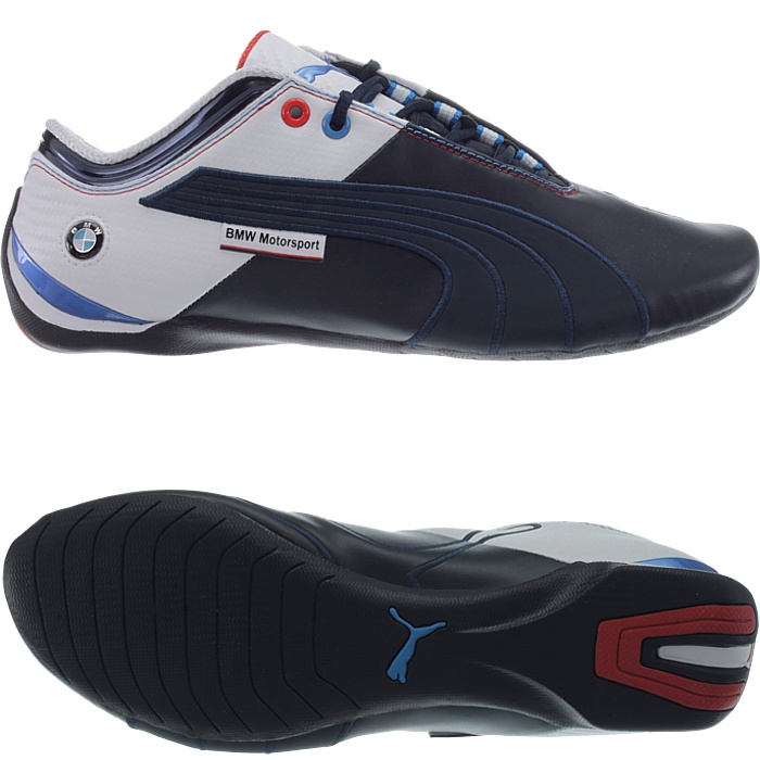 Puma BMW MS Future Cat M1 2 men's sneakers blue or white trainers casual shoes eBay