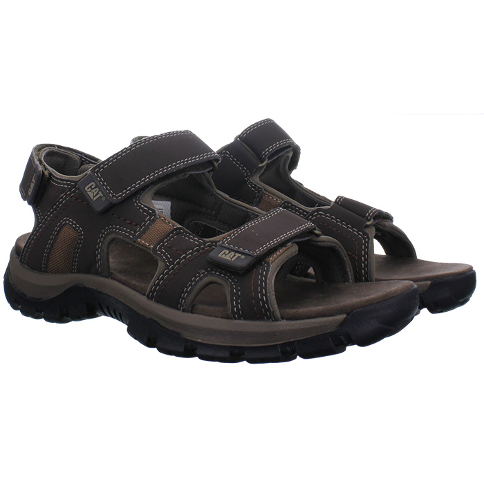 Caterpillar Giles brown black men's outdoor sandals trekking sandals