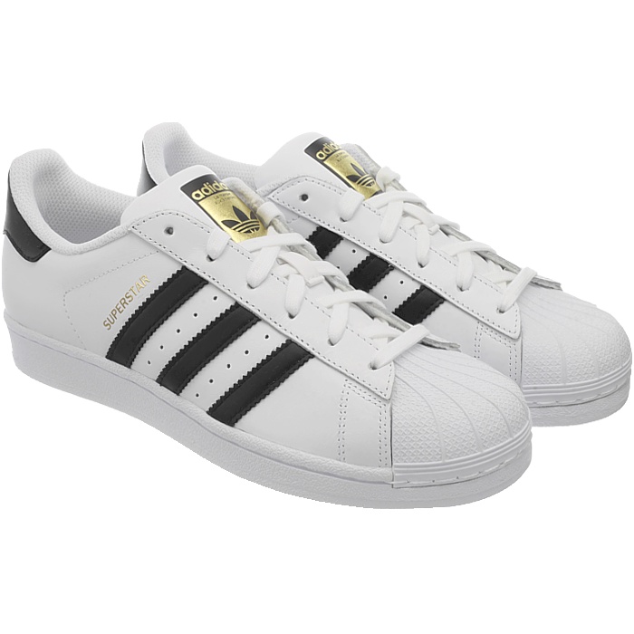 Adidas Superstar Foundation Kinder Jungen Damen Sneakers Leder Retro