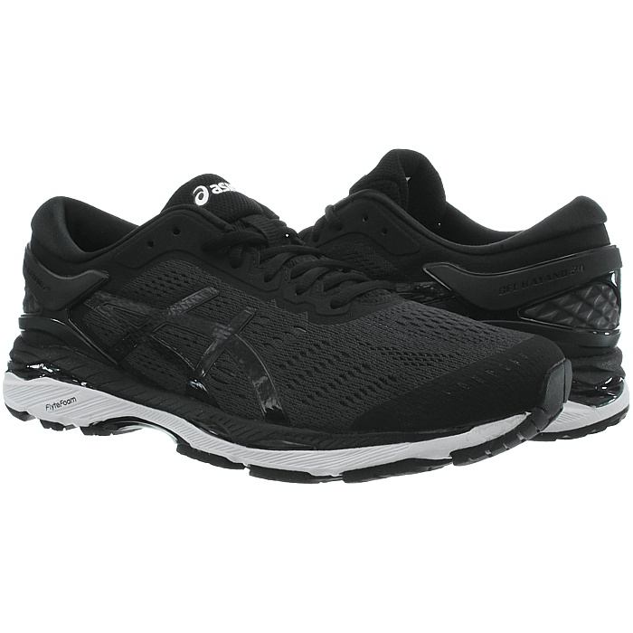 Asics GELKayano 24 black / gray Men's Running shoes fitness sports