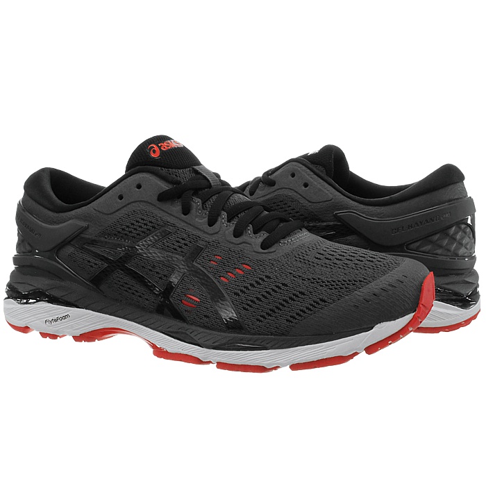Asics GELKayano 24 black / gray Men's Running shoes fitness sports