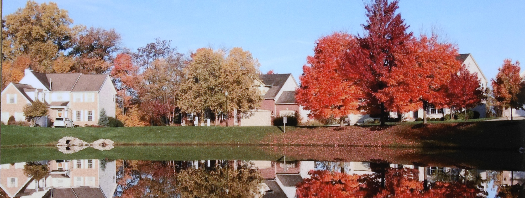 Spyglass Falls. A residential community in Fishers, Indiana