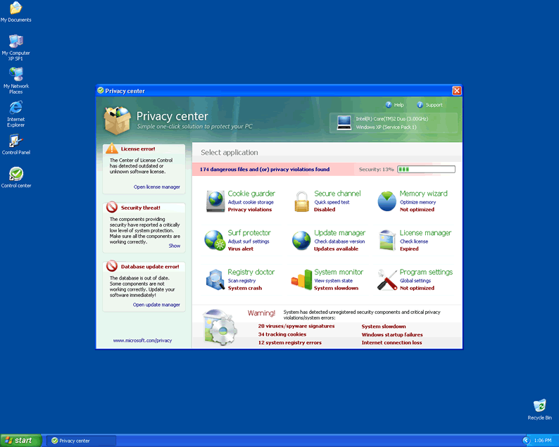 Remove Control Center (Removal Guide)