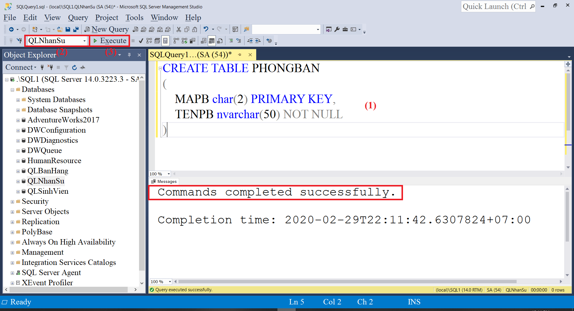23 Cách Tạo Bảng Trong Sql tốt nhất 10/2022 Mobitool