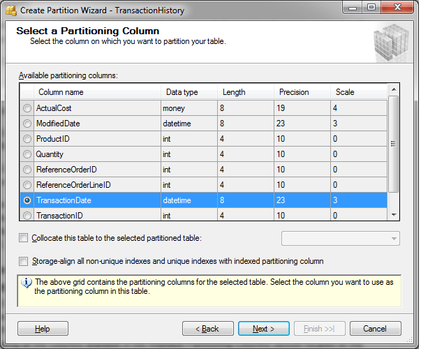 Table Partitioning In Sql Server Matttroy