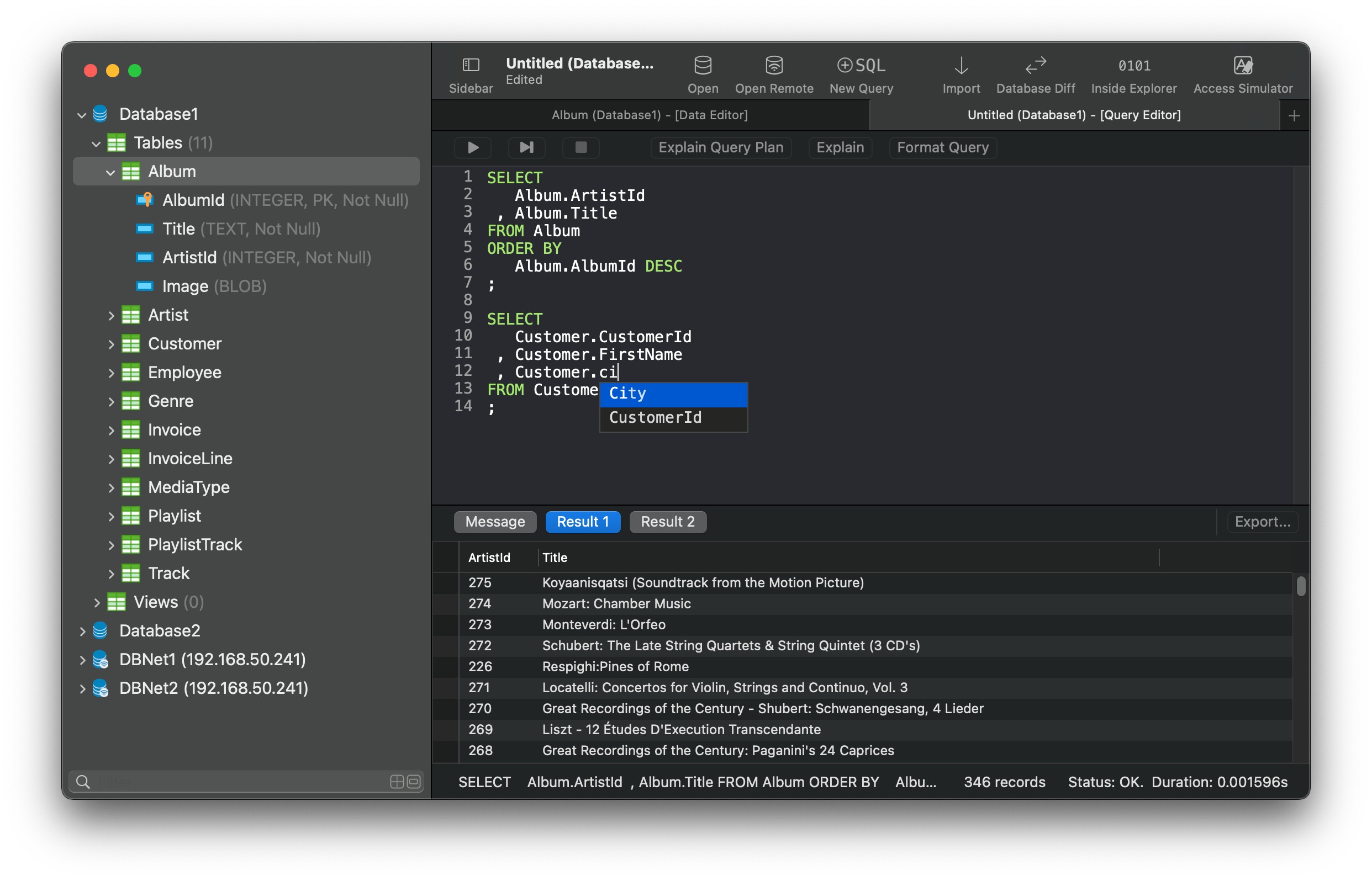 SQLiteFlow SQLite Editor for Mac & iOS