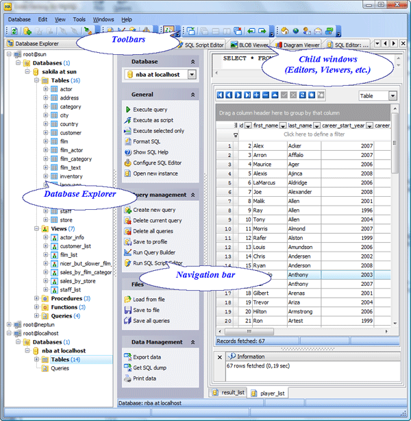 PostgreSQL Query Builder PostgreSQL SQL Editor by SQL Maestro Group
