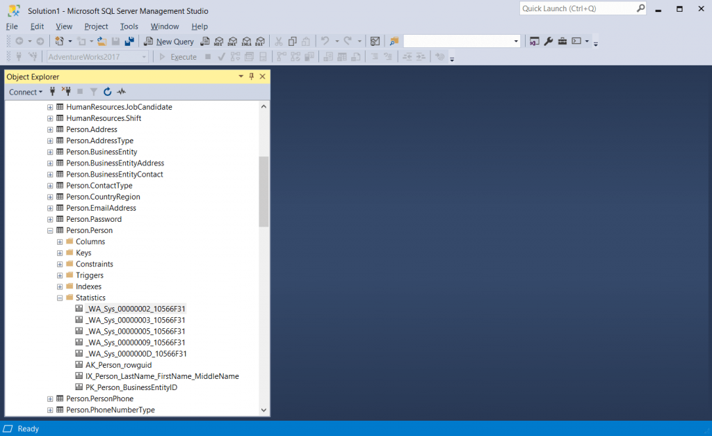 What are SQL Server Statistics and Where are they Stored?
