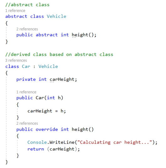 What is Abstraction in Object Oriented Programming?